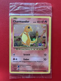 Charmander - 9/108 - Toys R Us Promo, Evolutions - Pokemon Card - Sealed - Image 1