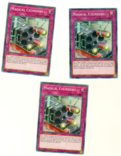Set Of 3 Magical Cylinders BODE-EN070 Burst Of Destiny 1st Edition Yugioh - Image 3