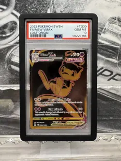 Pokemon Cards - PSA 10 Mew VMax TG30/TG30 - Lost Origin - GEM MT - PSA10 - Image 1