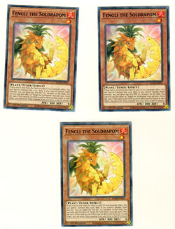 Set Of 3 Fengli The Soldrapom BODE-EN031 Burst Of Destiny 1st Edition Yugioh - Image 3