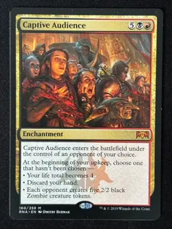 1x MTG Captive Audience - Ravnica Allegiance (RNA) #160 - Magic the Gathering - Image 1