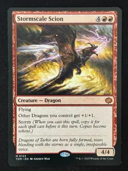 1x MTG Stormscale Scion - Tarkir: Dragonstorm (TDM) #123 - Magic the Gathering - Image 1