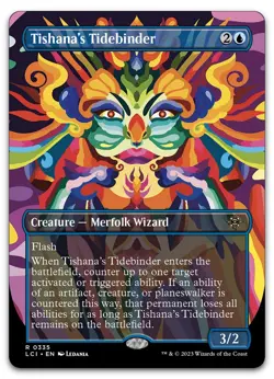 Tishana's Tidebinder (Borderless) #335 (NM) Lost Caverns of Ixalan LCI Magic MTG - Image 1