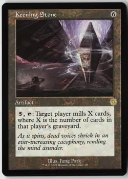 Keening Stone (26) Normal - The Brothers' War: Retro Frame Artifacts (BRR) - NM - Image 1