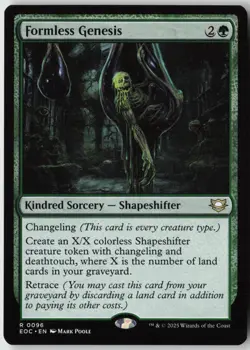 Formless Genesis (96) - Normal - Edge of Eternities Commander (EOC) - NM - Image 1