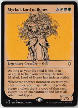 Myrkul, Lord of Bones (Showcase) (433) Battle for Baldur's Gate (CLB) - NM - Image 1