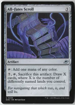 All-Fates Scroll (234) - Normal - Edge of Eternities (EOE) - NM - Image 1