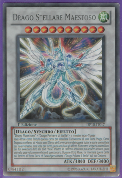 DRAGO STELLARE MAESTOSO (Majestic Star Dragon) Rara • DP10 IT017 • 1Ed • Yugioh! - Image 1