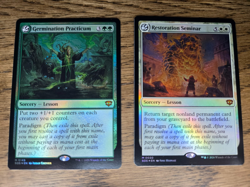 Paradigm Mythic x3 (2xFoil) MTG Secrets of Strixhaven Germination Practicum - Image 2