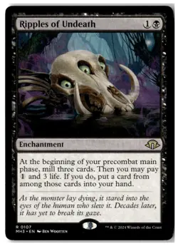 MTG Ripples of Undeath - Modern Horizons 3 Lightly Played English - Image 1