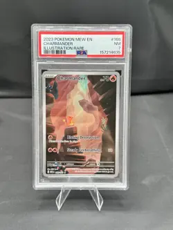 Pokemon TCG sv: scarlet & violet 151 Charmander 168/165 PSA 7 IR holo English - Image 1