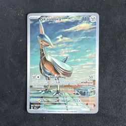 Pokemon Skarmory 209/197 SV03 Obsidian Flames Illustration Rare Full Art - Image 1