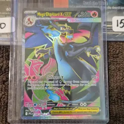 Pokemon TCG Mega Charizard X EX Full Art Holo Me02 109/094 Eng 360 HP - Image 2