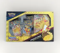 Pokemon TCG Crown Zenith Pikachu VMAX Special Collection Box Sealed ✅Ships Fast✅ - Image 1