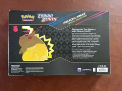 Pokemon TCG Crown Zenith Pikachu VMAX Special Collection Box Sealed ✅Ships Fast✅ - Image 2