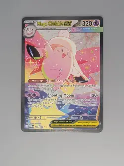 Pokemon TCG Mega Clefable EX 119/088 POR English Holo Rare - Image 1