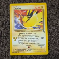 Wizards of the Coast Pokemon TCG Zapdos Promo Wotc 23/53 Eng Basic 70 HP - Image 1