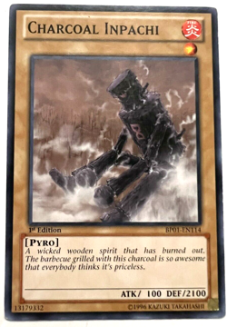 YuGiOh! - Charcoal Inpachi - BP01-EN114 - 1st Edition - Common - Image 1