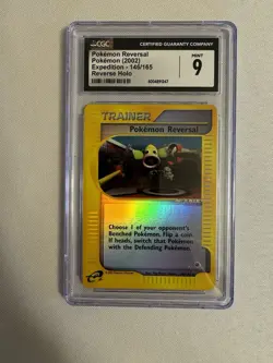 2002 Pokemon - Pokemon Reversal Reverse Holo Expedition Base 146/165 CGC 9 MINT! - Image 1