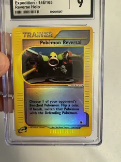 2002 Pokemon - Pokemon Reversal Reverse Holo Expedition Base 146/165 CGC 9 MINT! - Image 3