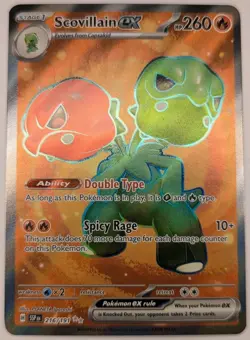 Scovillain ex 216/191 Pokemon TCG Scarlet & Violet Surging Sparks Ultra Rare NM - Image 1