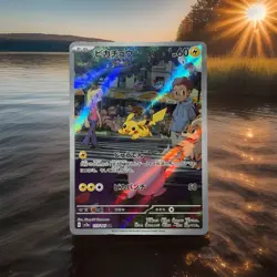 Pokemon Pikachu 173/165 Art Rare Full Art Holo Sv2a Card 151 Japanese - Image 1