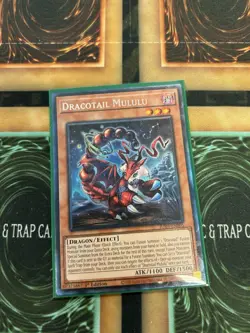 Dracotail Mululu - JUSH-EN005 Collector''s Rare - YuGiOh Justice Hunters - Image 1