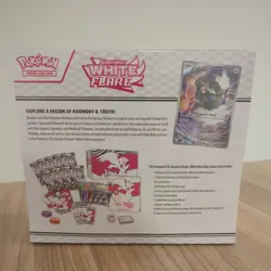 Pokemon TCG: White Flare ETB Elite Trainer Box Factory Sealed - Image 3