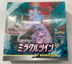 Japanese Pokemon TCG Sun & Moon “Miracle Twin” Expansion Booster Box - Image 1