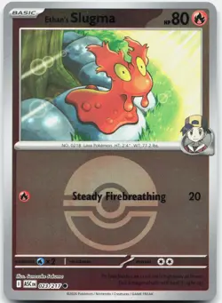 Ethan's Slugma (Poke Ball) Common ME: Ascended Heroes 023/217 NM/M Pokemon - Image 1