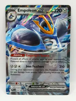 Empoleon ex 070/094 Phantasmal Flames NM Double Rare Holo Pokemon TCG - Image 1