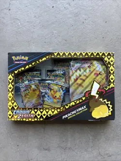 POKEMON TCG CROWN ZENITH GAME PIKACHU AMAX SPECIAL COLLECTION BRAND NEW SEALED - Image 1