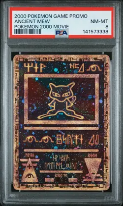 2000 POKEMON GAME MOVIE PROMO ANCIENT MEW ⭐PSA 8 NM-MT⭐ - Image 1