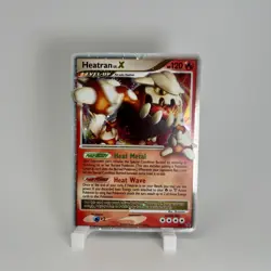 Pokemon TCG Heatran LV X Promo Holo Pokemon Promos DP31 Holo Promo Promo - Image 1