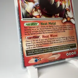 Pokemon TCG Heatran LV X Promo Holo Pokemon Promos DP31 Holo Promo Promo - Image 4