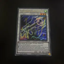Hi-Speedroid Cork Shooter LED8-EN004 Ultra Rare Yugioh Card 1st Ed Mint - Image 1
