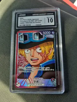 Sabo (Alt Art) L OP13-004 Carrying on His Will ONE PIECE Card Game Japanese NM - Image 1