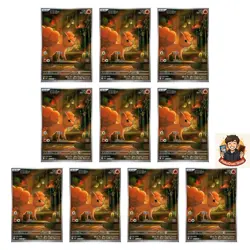 10 card Vulpix AR 067/063 M1L Mega Brave - Pokemon Card Japanese MEGA - Image 1