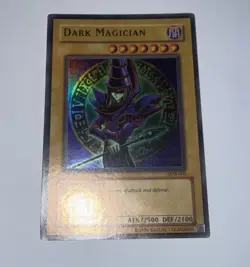 Yugioh Dark Magician LOB-005 Ultra Rare (P) Original Print - Image 1