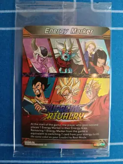 Dragon Ball Super Card Game BT29 Energy Marker Silver Foil M-26 SOUS BLISTER - Image 1
