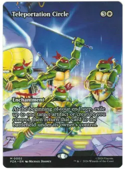 Teleportation Circle - 2 - NM - Teenage Mutant Ninja Turtles - Borderless - Image 1
