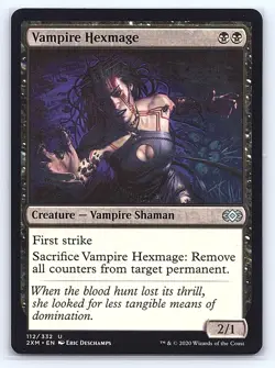 Vampire Hexmage 114 Uncommon Zendikar Magic: The Gathering Lightly Played - Image 1