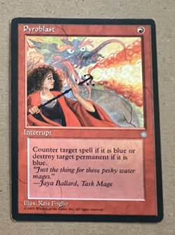 Pyroblast - Ice Age - MTG - Magic the Gathering - Image 1