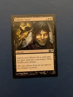 MTG Diabolic Tutor: Core Set 2014 #95 – EX-MT - Image 1