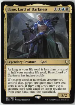 Bane, Lord of Darkness (267) - Normal - Battle for Baldur's Gate (CLB) - NM - Image 1
