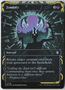 Zombify (36) - Foil - Secrets of Strixhaven Mystical Archive (SOA) - NM - Image 1