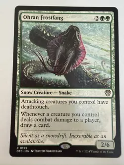 1x Ohran Frostfang - Commander: Outlaws of Thunder Junction - MTG - NM - Image 1
