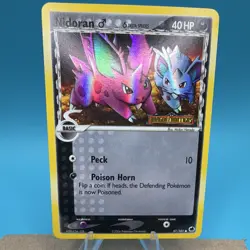 Pokemon Nidoran Male 57/101 Delta Species Dragon Frontiers Reverse Holo ENG LP - Image 1