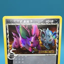 Pokemon Nidoran Male 57/101 Delta Species Dragon Frontiers Reverse Holo ENG LP - Image 2