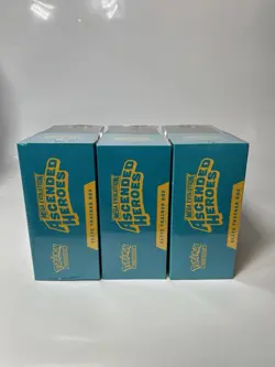 Pokemon Mega Evolutions Ascended Heroes ETB Elite Trainer Box Lot Of 3 - Image 5